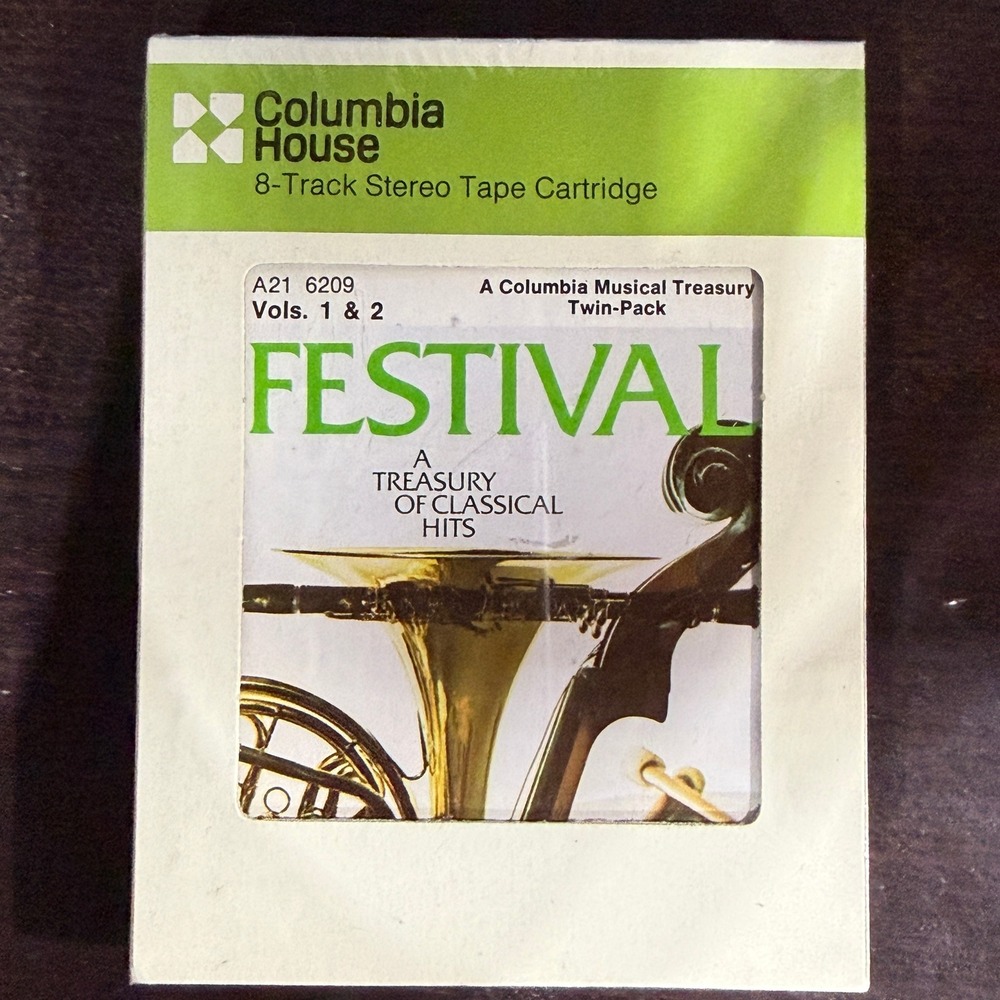 Festival A Treasury of Classical Hits Vols 1 &‎ 2 8-Track New Sealed